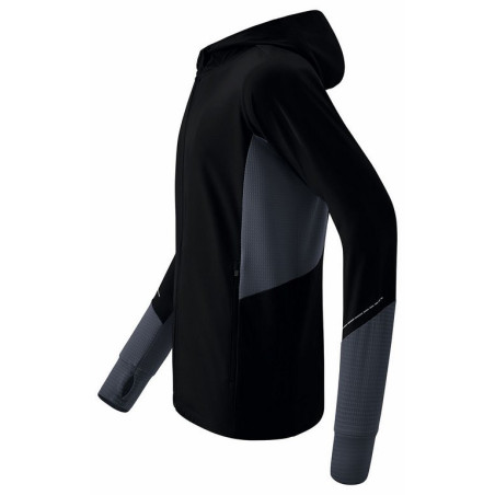 Veste running Racing ERIMA NOIR PROFIL