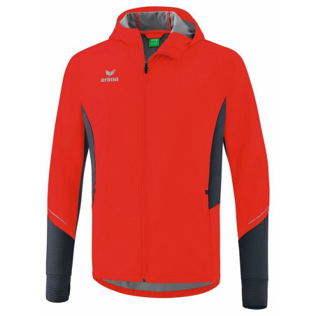 Veste running Racing ERIMA ROUGE