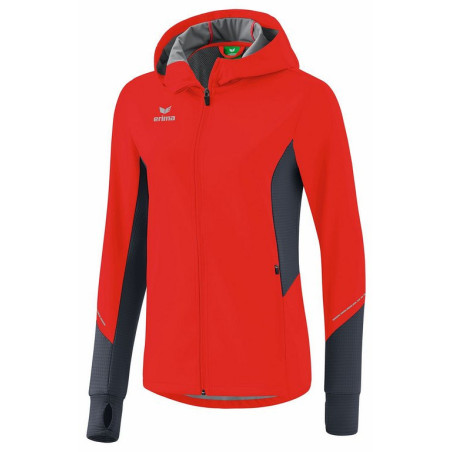 Veste running Racing Femme ERIMA ROUGE