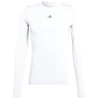 Sous-maillot manches longues ADIDAS Techfit Thermique BLANC