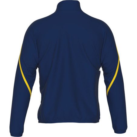 Veste de survêtement ERREA Christopher MARINE/BLANC/JAUNE DOS
