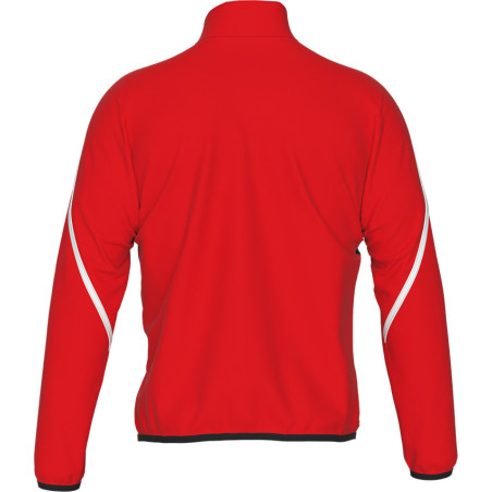 Veste de survêtement ERREA Christopher ROUGE/NOIR/BLANC DOS