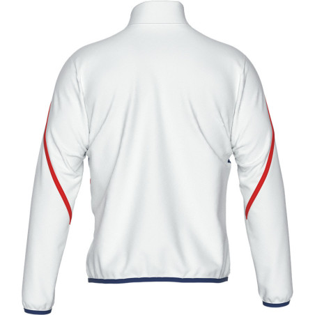 Veste de survêtement ERREA Christopher BLANC/MARINE/ROUGE DOS