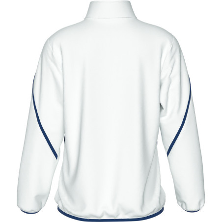Veste de survêtement ERREA CRISTINE BLANC/BLEU ROI/MARINE DOS