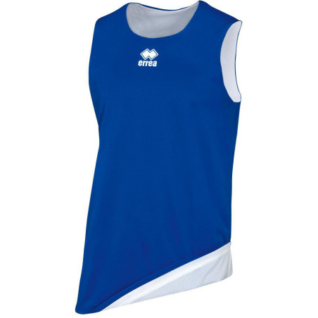 Maillot de basket ERREA Chicago réversible bleu et blanc