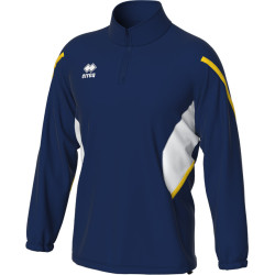 Sweat zippé ERREA Charles MARINE/BLANC/JAUNE