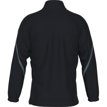 Sweat zippé ERREA Charles NOIR/BLANC/GRIS DOS