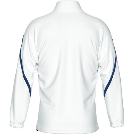 Sweat zippé ERREA Charles BLANC/BLEU ROI/MARINE DOS