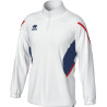 Sweat zippé ERREA Charles BLANC/MARINE/ROUGE