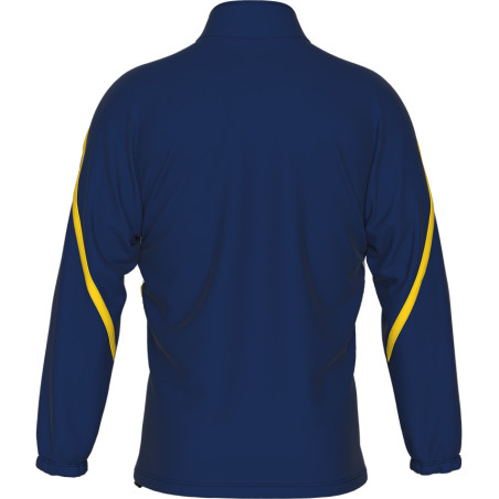 Sweat zippé ERREA Charles MARINE/BLANC/JAUNE DOS