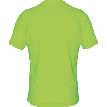 Maillot ERREA Marvin VERT FLUO DOS