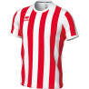 Maillot ERREA Strip ROUGE/BLANC