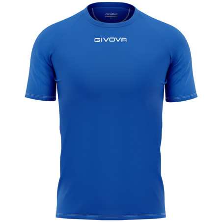 Maillot de football Capo interlock Givova bleu roi