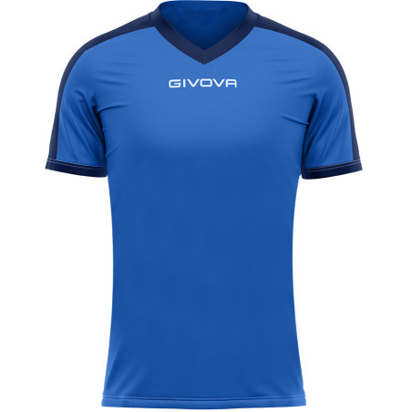 Maillot de football Revolution interlock Givova bleu roi/marine