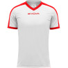 Maillot de football Revolution interlock Givova blanc/rouge