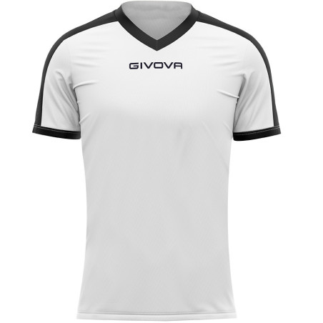 Maillot de football Revolution interlock Givova blanc/noir