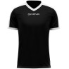 Maillot de football Revolution interlock Givova noir/blanc