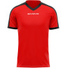 Maillot de football Revolution interlock Givova rouge/noir