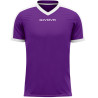 Maillot de football Revolution interlock Givova violet/blanc