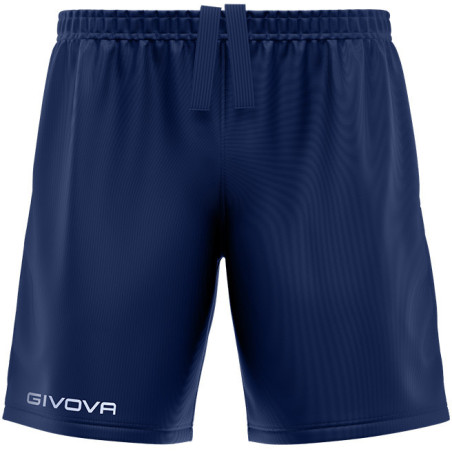 Short Capo Interlock Givova bleu marine