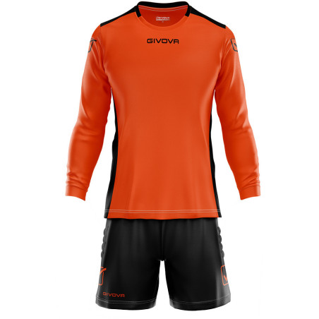 Kit de gardien de But Hyguana Givova orange fluo/noir