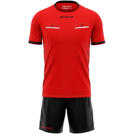 Kit de gardien de But Flag Givova rouge/noir