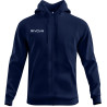 Veste à capuche Givova 500 marine