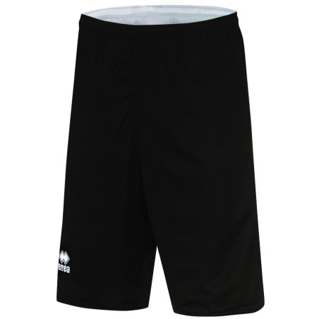 Short de basket ERREA Chicago réversible noir et blanc