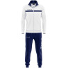 Ensemble de survêtement Givova Polarfleece blanc marine