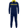 Ensemble de survêtement Givova Polarfleece marine jaune