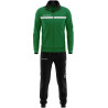 Ensemble de survêtement Givova Polarfleece vert blanc noir