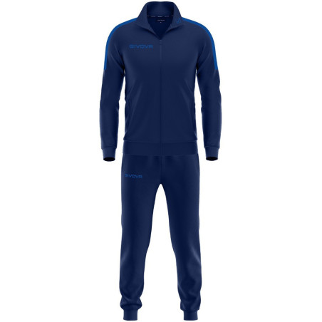 Ensemble de survêtement Givova Revolution marine bleu roi