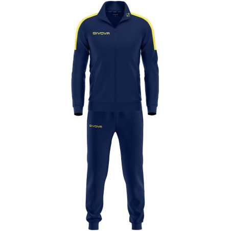 Ensemble de survêtement Givova Revolution marine jaune