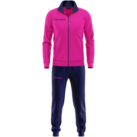 Ensemble de survêtement Givova Torino fushia/marine
