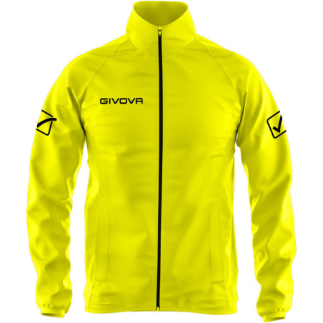 Veste de pluie Givova Basico jaune fluo