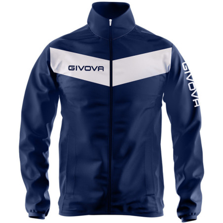 Veste de pluie Givova Scudo marine/blanc