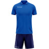 Kit Maillot et Short Givova Street roi/marine