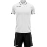 Kit Maillot et Short Givova Street blanc/noir