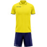 Kit Maillot et Short Givova Street jaune/marine