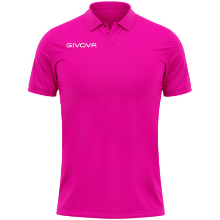Polo Givova Piquet Summer fuschia