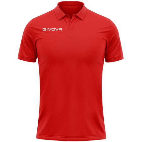 Polo Givova Piquet Summer rouge