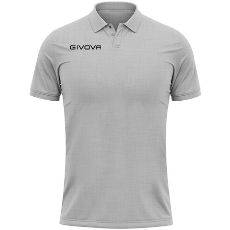 Polo Givova Piquet Summer gris