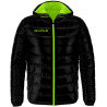 Doudoune Givova Olanda noir vert fluo
