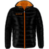Doudoune Givova Olanda noir orange fluo