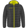 Doudoune Givova Olanda gris jaune fluo