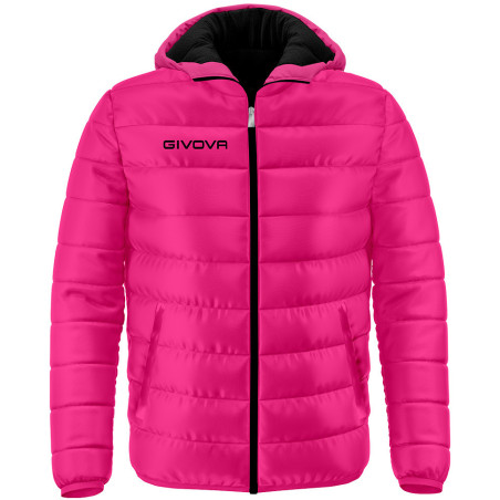 Doudoune Givova Olanda Fuchsia noir