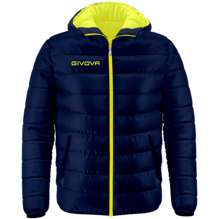 Doudoune Givova Olanda marine jaune
