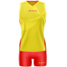 Kit de volley Givova Elica jaune rouge