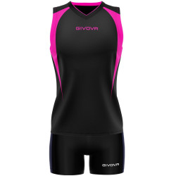Kit de volley Givova Spike noir fuchsia