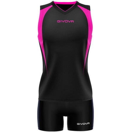 Kit de volley Givova Spike noir fuchsia